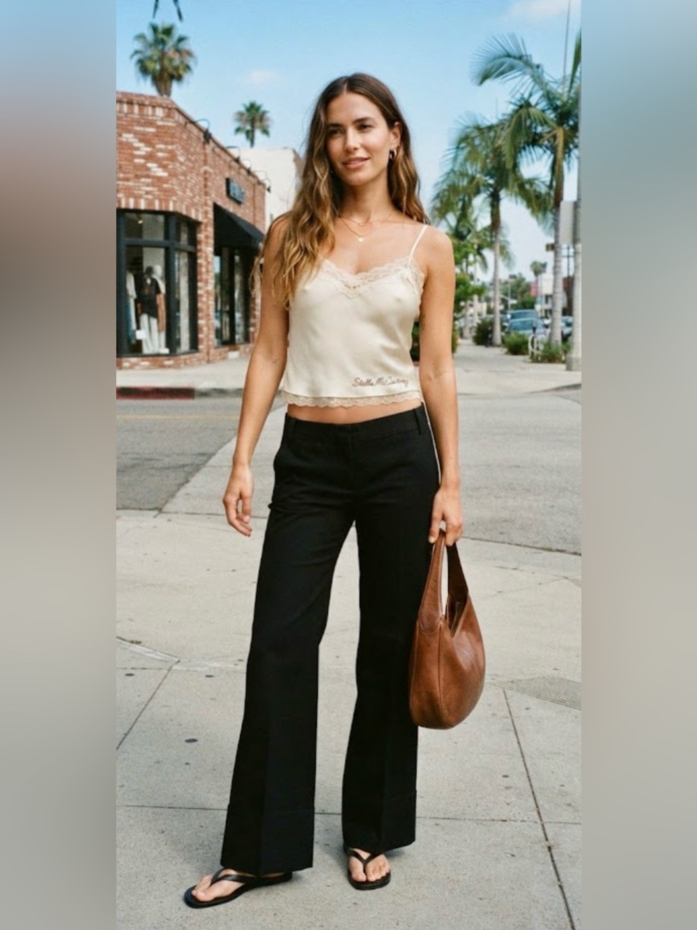 Katayone Adeli vintage signature low cut pants Y2K